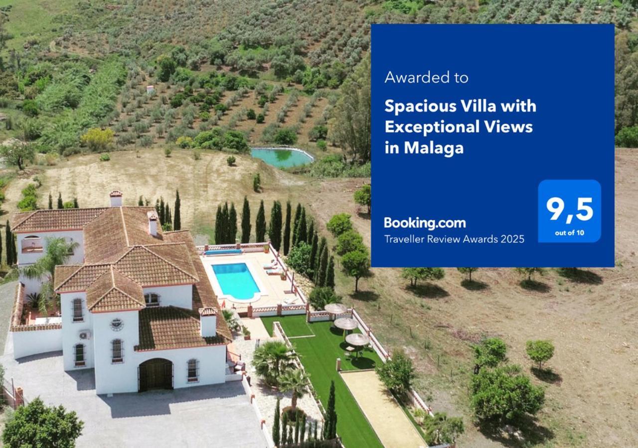 Spacious Villa With Exceptional Views In Malaga Casarabonela Zewnętrze zdjęcie