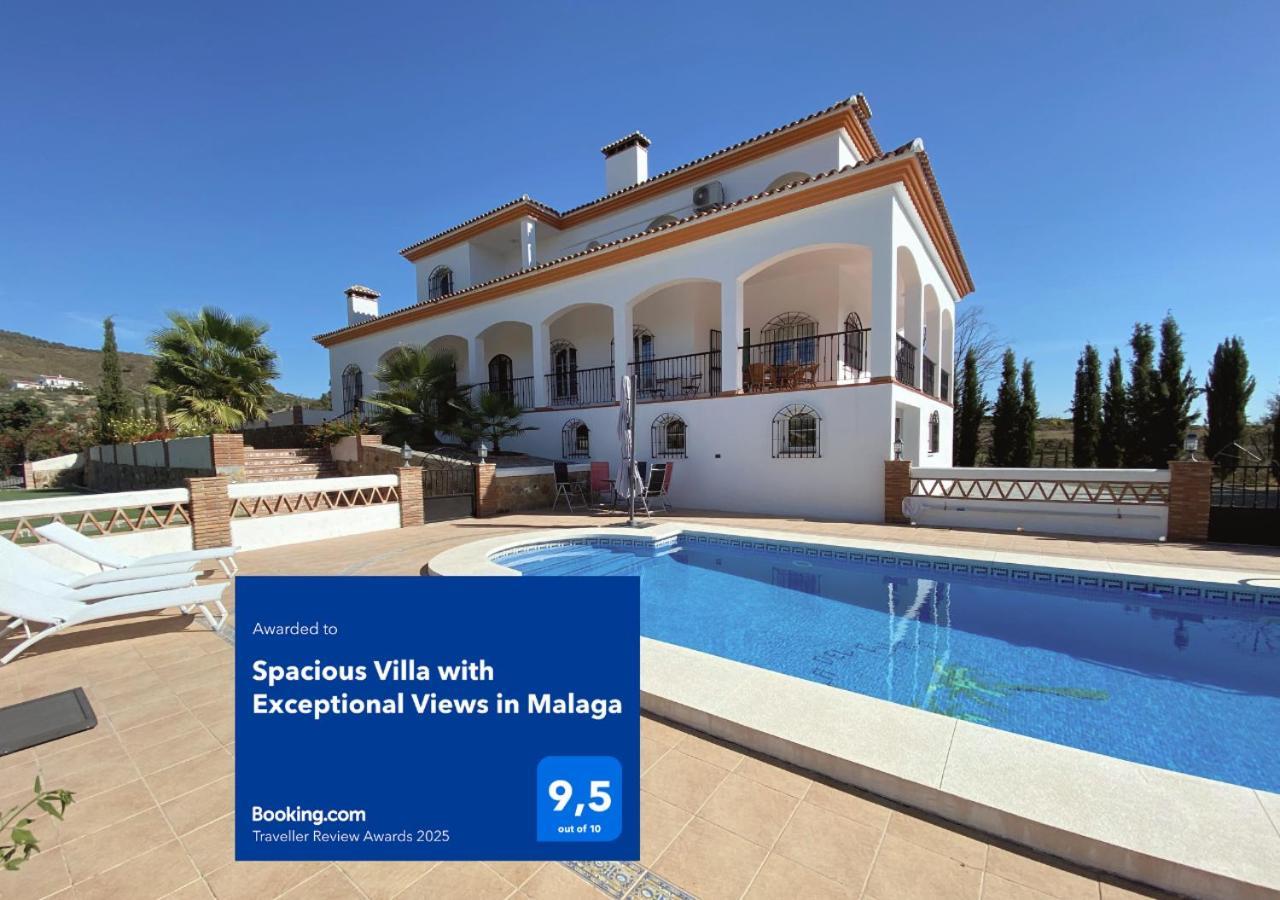 Spacious Villa With Exceptional Views In Malaga Casarabonela Zewnętrze zdjęcie